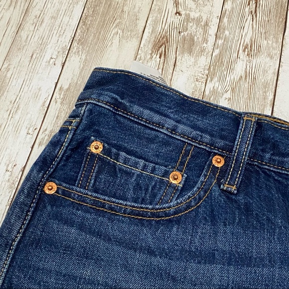 Levi’s 501 Embroidered Cherry Cut-Off Jean Shorts Size 29 - Picture 7 of 15